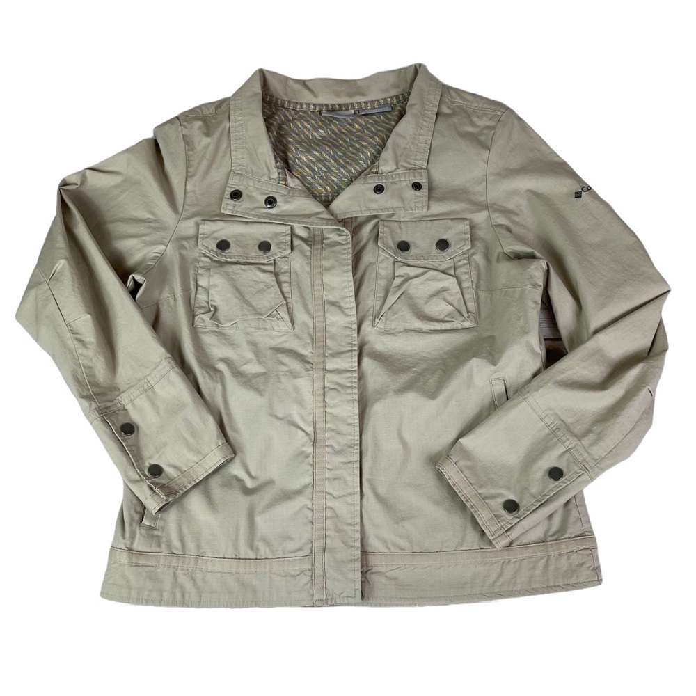 Ladies Columbia Omni-Shade Casual Jacket Sz Large